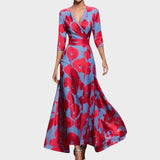Isadora - Ročno izdelana premium maxi obleka