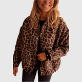 Charlene – Elegantna jopič z leopardjim vzorcem
