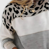 Pascaline | Pulover z leopardjim vzorcem
