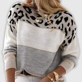 Pascaline | Pulover z leopardjim vzorcem