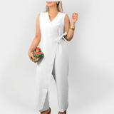 Stilni Brezrokavnik Jumpsuit