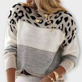 Cheyenne - Udoben pulover z leopardjim vzorcem