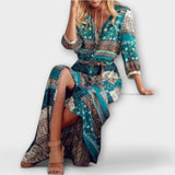Carina - Boho midi obleka