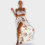 Francisca - Midi obleka v boho stilu