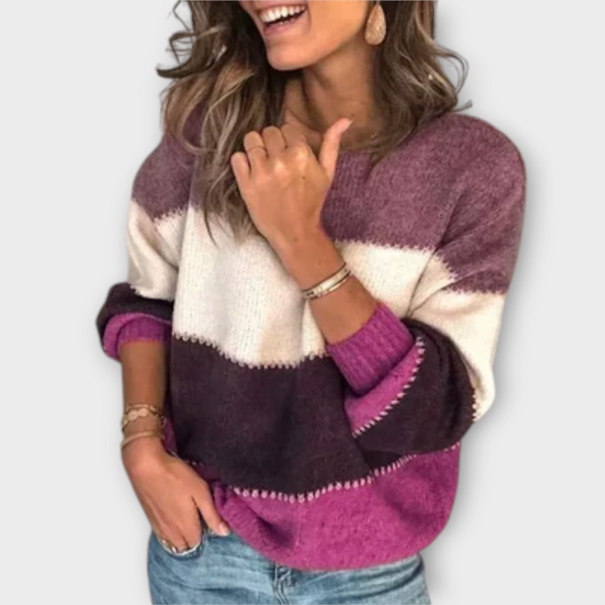 Elisa - Sproščen in udoben pulover