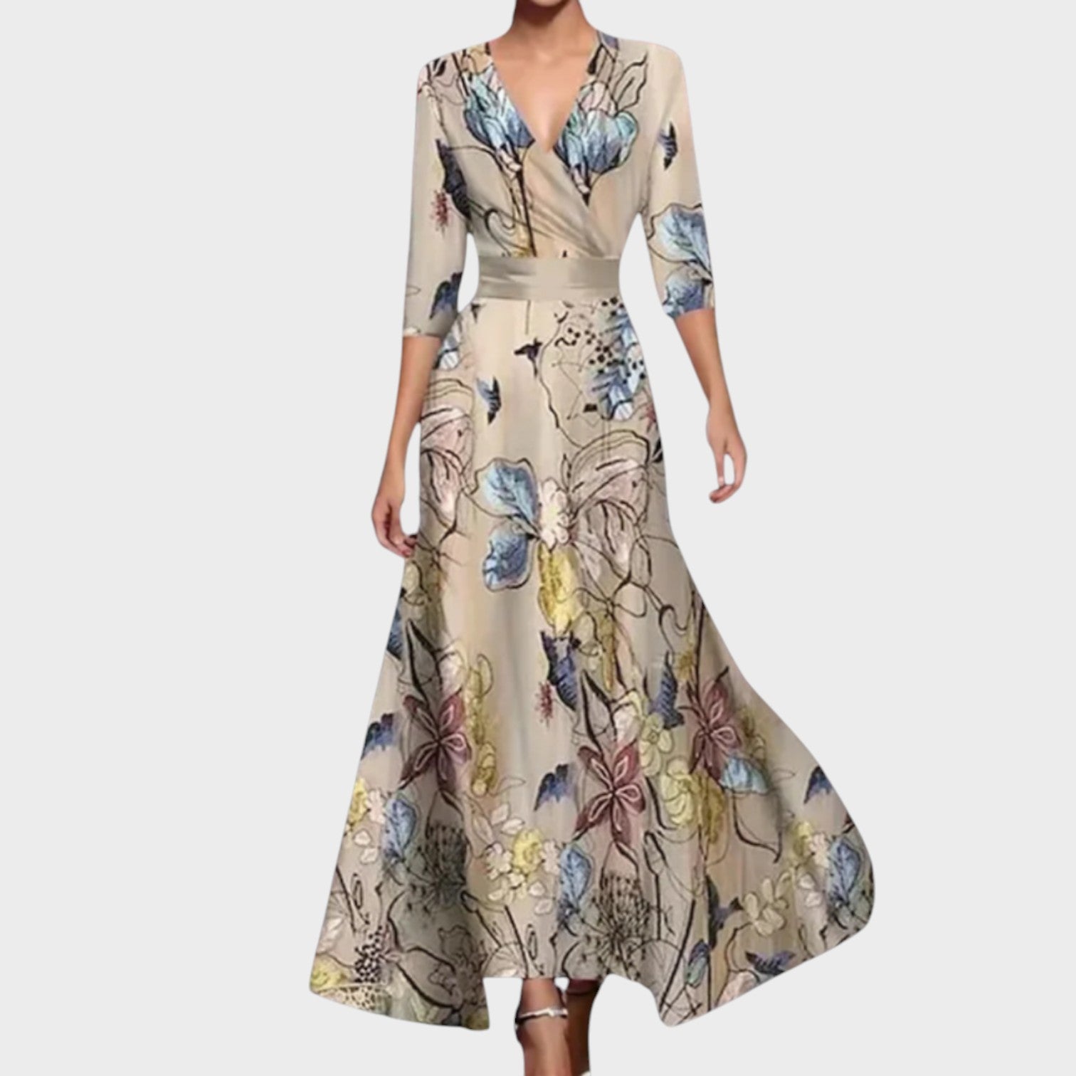 Isadora - Ročno izdelana premium maxi obleka