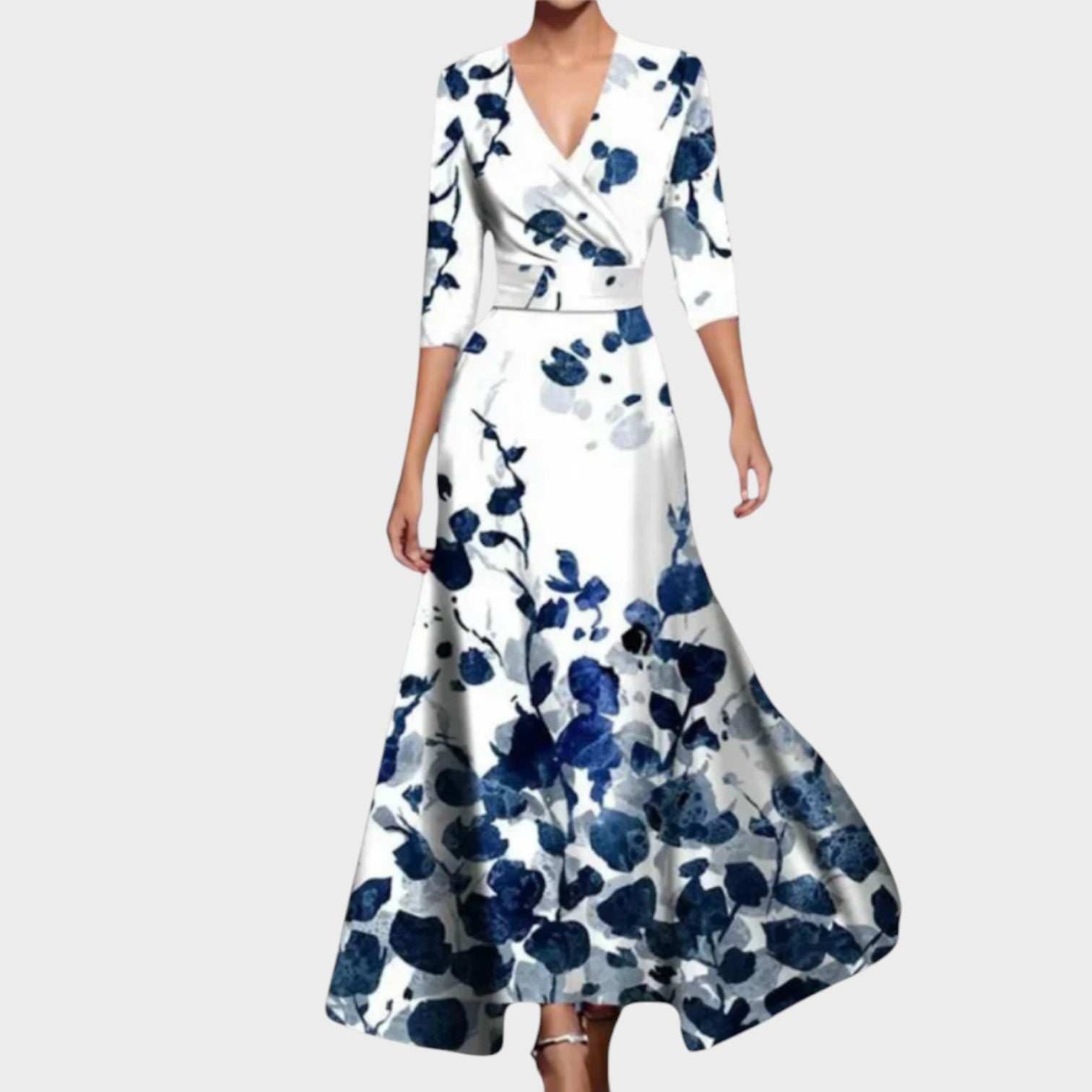 Isadora - Ročno izdelana premium maxi obleka