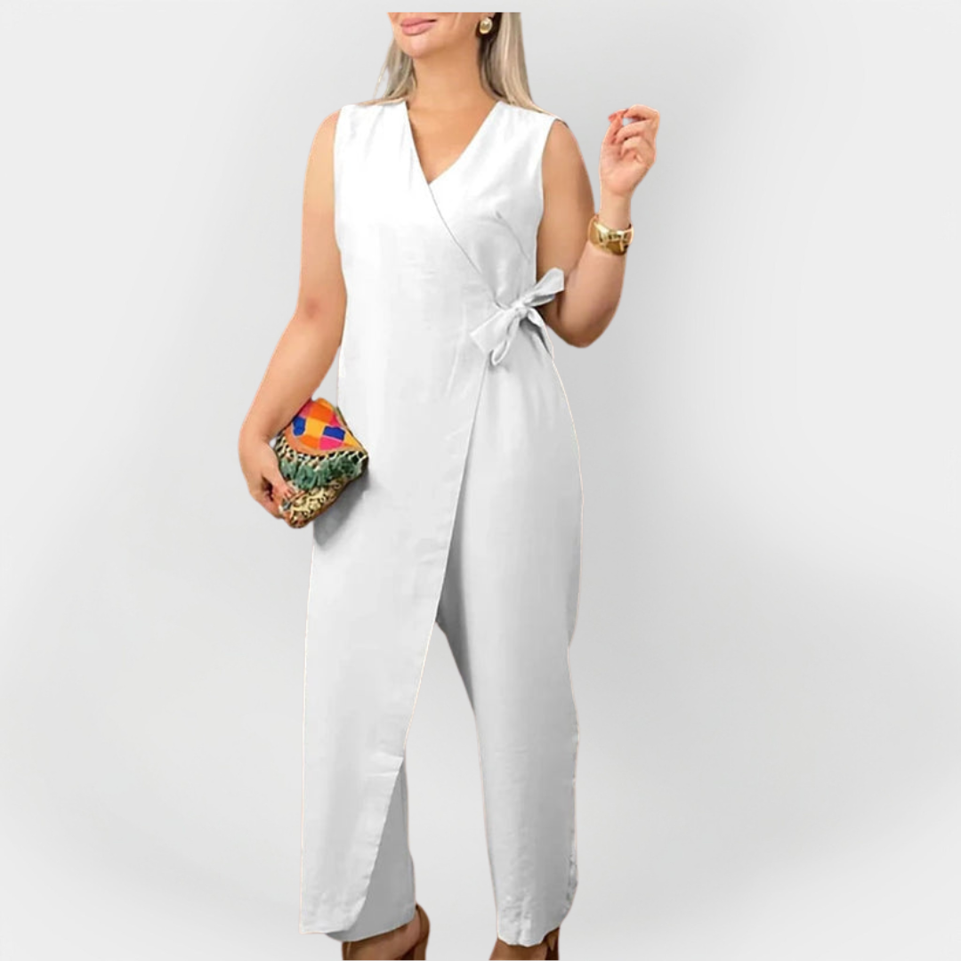 Stilni Brezrokavnik Jumpsuit