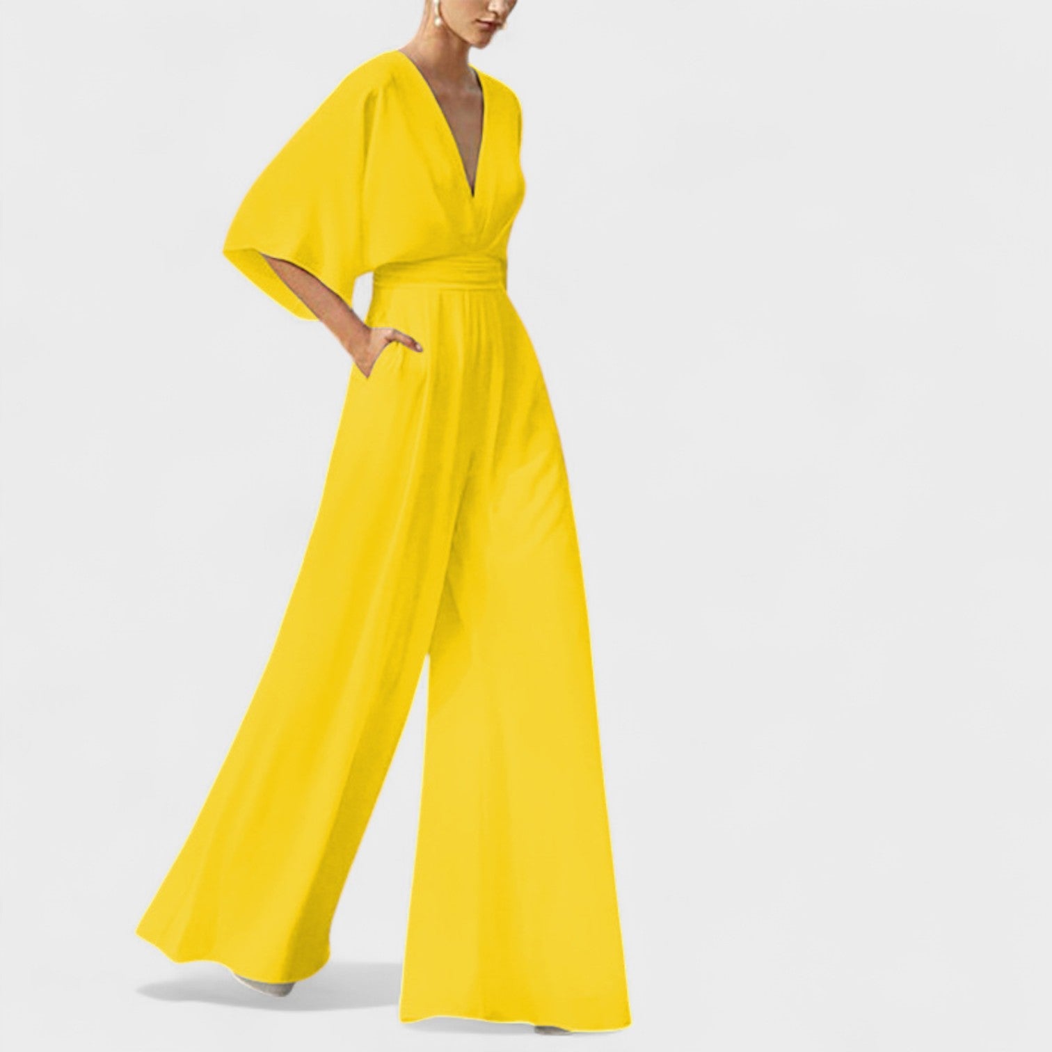 Joana - Eleganten Pomladni Kombinezon