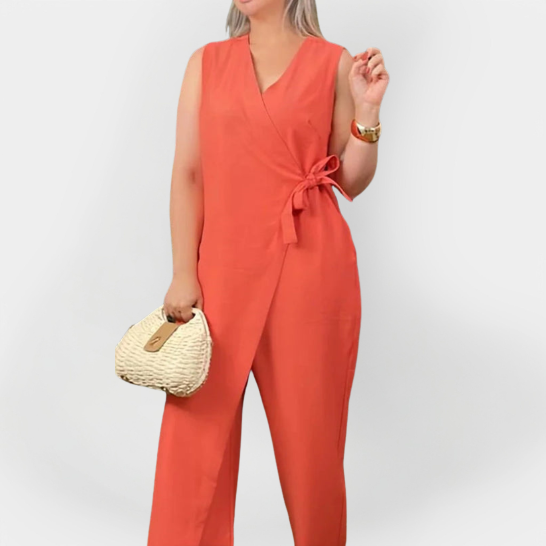 Stilni Brezrokavnik Jumpsuit