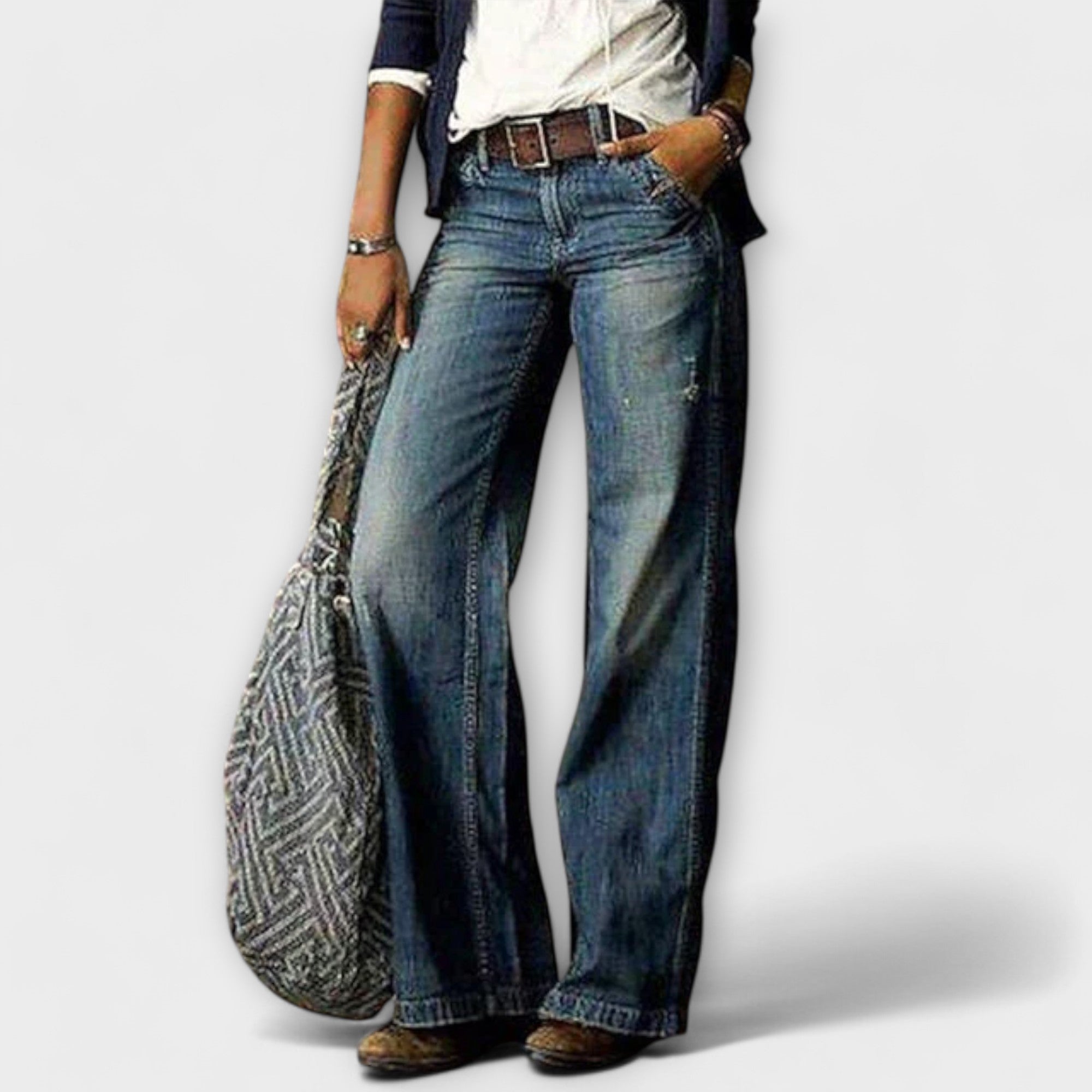 Fabiana - Široke jeans hlače