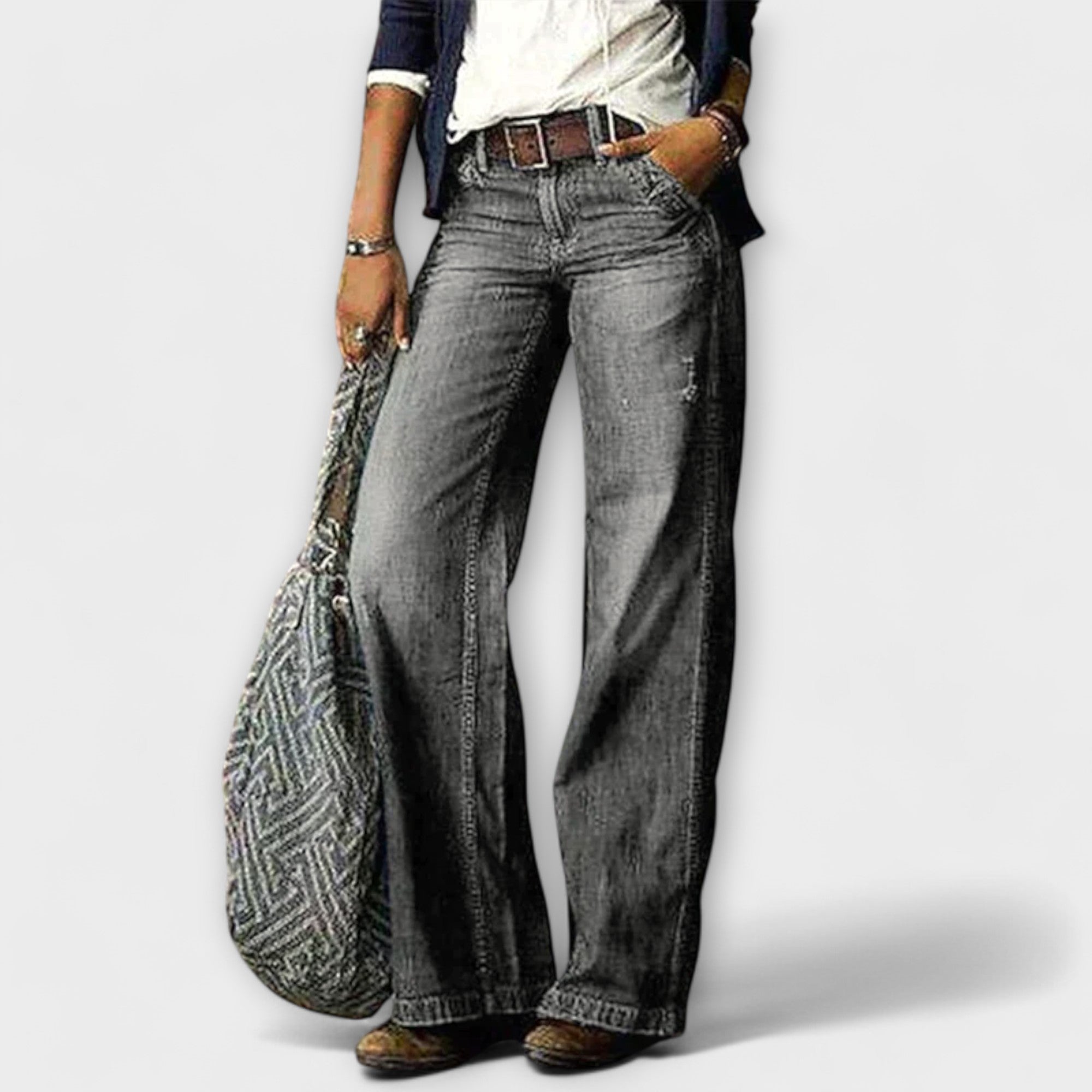 Fabiana - Široke jeans hlače