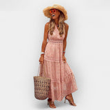 Boho stil poletna obleka