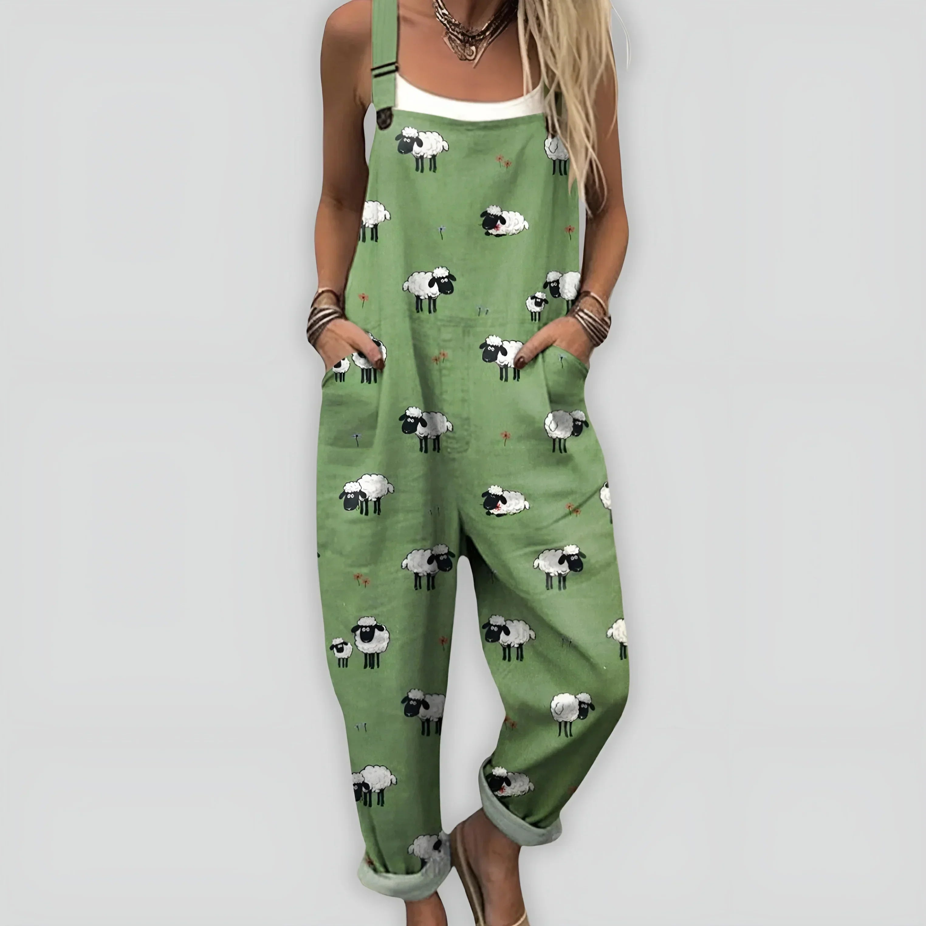 Udoben in Stiliziran Jumpsuit z Ohlapno Silhueto