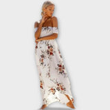 Francisca - Midi obleka v boho stilu