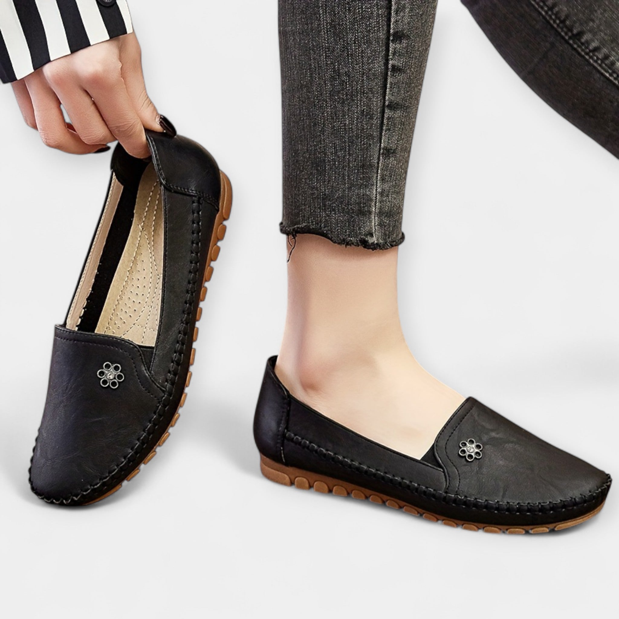 Udobni Slip-On Čevlji z Mehkim Podplatom
