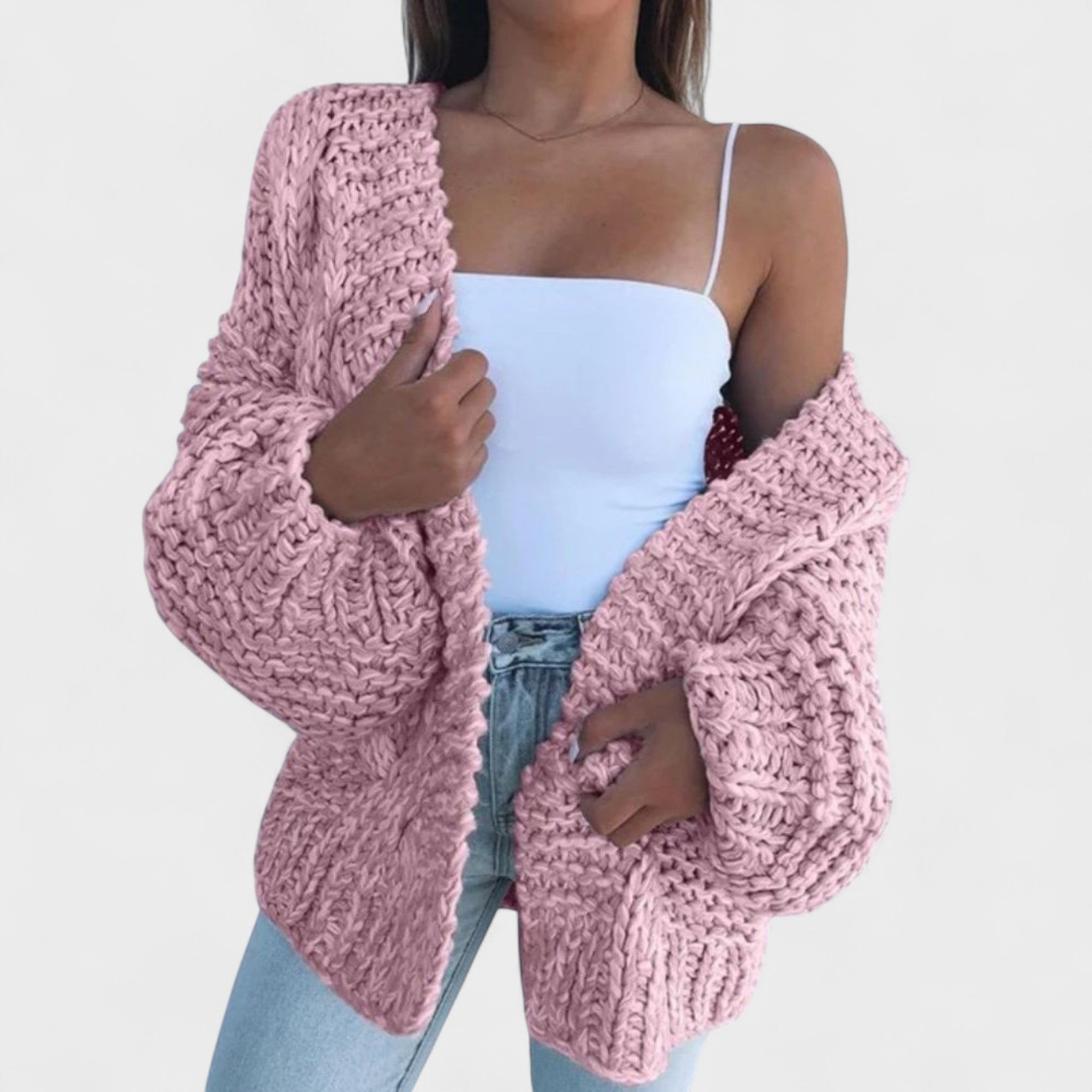 Vanda - Ohlapen Kardigan Storas Pulover